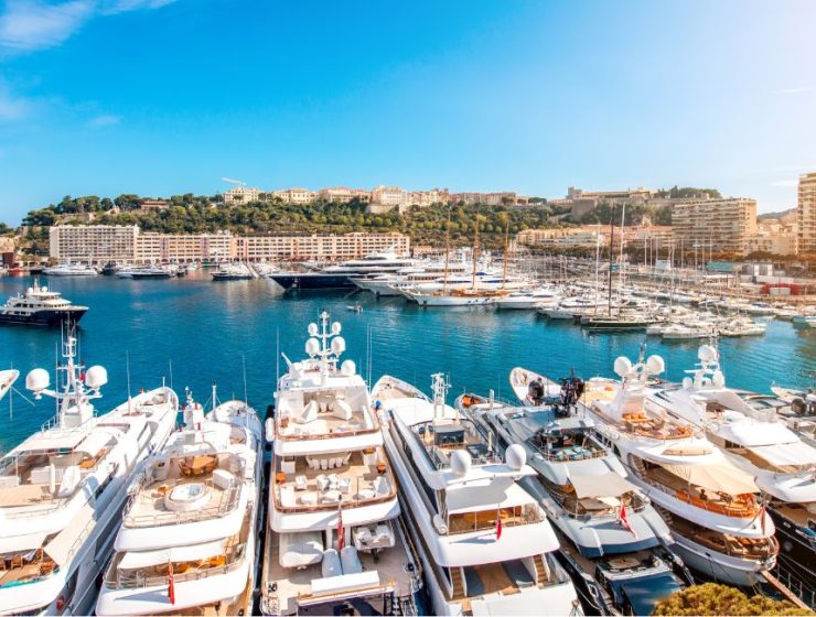Mediterranean yachting season